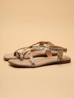 ERIDANI - Kayden Beige Casual Sandals