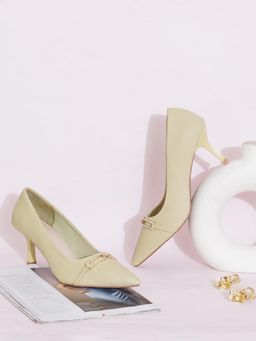 Sherrif Shoes - Women Green Trendy Pumps