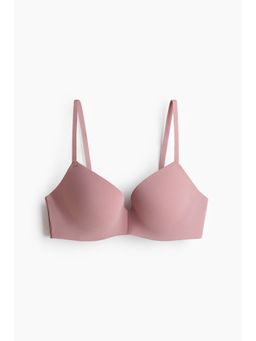 H&M - Women Pink Microfibre Push-Up Bra