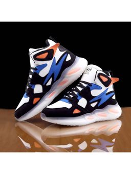 Bacca Bucci - Blue Attitude Korean Style High-Top Streetwear Sneakers