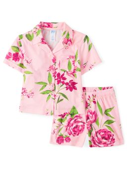 The Children's Place - Girls Mommy and Me Floral Shirt with Shorts
