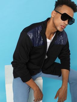 Campus Sutra - Men Colorblock Solid Jacket