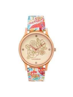 Teal by CHUMBAK - White PU Leather Watch