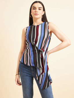 Gipsy - Women Multi-Color Stripes Top