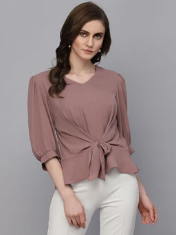 Gipsy - Women Brown Solid Top
