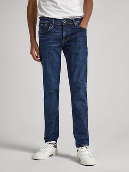 Pepe Jeans - Hatch Blue Low Rise Straight Leg Jeans