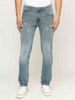 Pepe Jeans - Vapour Blue Low Rise Slim Fit Jeans
