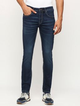 Pepe Jeans - Chinox Dark Blue Mid Rise Skinny Jeans