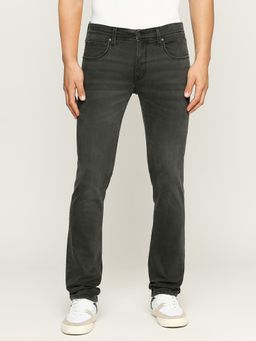 Pepe Jeans - Vapour Black Mid Waist Slim Fit Jeans