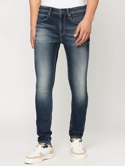 Pepe Jeans - Chinox Dark Blue Mid Rise Skinny Jeans