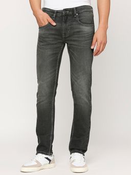 Pepe Jeans - Vapour Black Low Rise Slim Fit Jeans