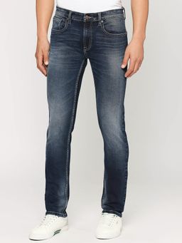 Pepe Jeans - Vapour Blue Mid Rise Slim Fit Jeans