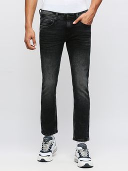 Pepe Jeans - Black Low Rise Tapered Jeans