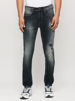 Pepe Jeans - Chinox Black Mid Rise Regular Fit Jeans