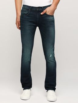 Pepe Jeans - Vapour Dark Blue Mid Rise Slim Fit Jeans
