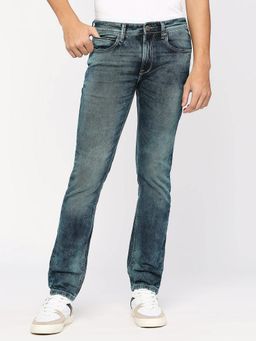 Pepe Jeans - Vapour Blue Low Rise Slim Fit Jeans