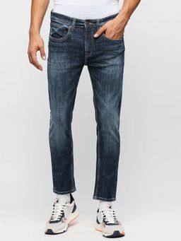Pepe Jeans - Chinox Blue Mid Rise Ankle Jeans