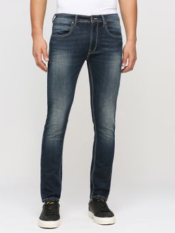 Pepe Jeans - Vapour Dark Blue Low Rise Slim Fit Jeans
