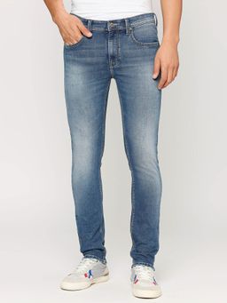 Pepe Jeans - Vapour Blue Low Rise Slim Fit Jeans