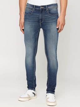 Pepe Jeans - Chinox Blue Mid Rise Regular Fit Jeans