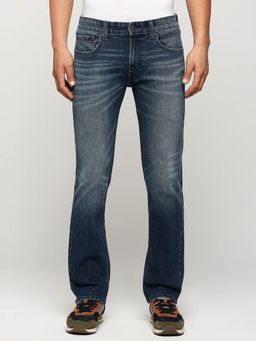 Pepe Jeans - Holborne Dark Blue Mid Rise Straight Fit Jeans