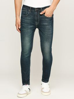 Pepe Jeans - Chinox Ankle Blue Mid Rise Regular Fit Jeans