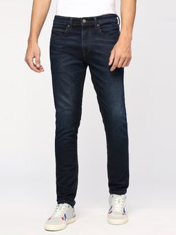 Pepe Jeans - Chinox Blue Mid Rise Regular Fit Jeans