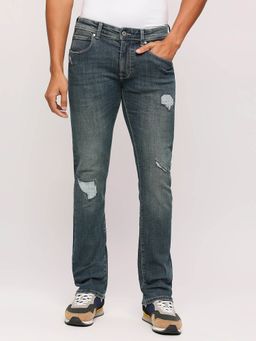 Pepe Jeans - Vapour Blue Mid Waist Slim Fit Jeans