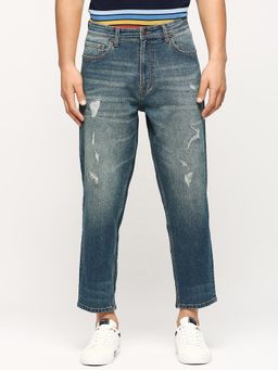 Pepe Jeans - Tyler 90'S Mid Rise Dark Blue Loose Fit Jeans