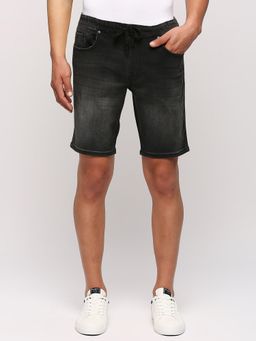 Pepe Jeans - Chinox Black Mid Waist Regular Fit Shorts