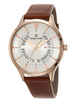 Daniel Klein - Analog Silver Dial Men's Watch-DK.1.12473-6