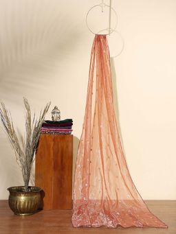 Globus - Sequinned Net Gotta Patti Border Festive Dupatta