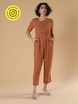 Qua - Rust The Kom Jumpsuit