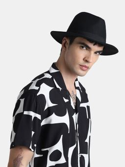 Jack & Jones - Black Fedora Hat