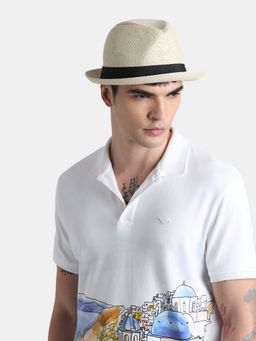 Jack & Jones - Cream Paper Straw Hat