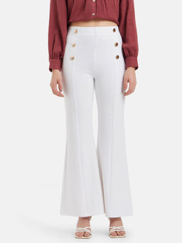 Kazo - Jennifer Buttoned Flared Trouser