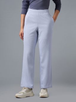 Technosport - Women Relaxed Fit Cubic Melange Trackpants With Double Cool