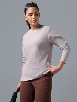 Technosport - Women Regular Fit Round Neck T-Shirt With Cotflex For Activewear
