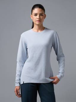 Technosport - Women Regular Fit Round Neck T-Shirt With Cotflex For Activewear