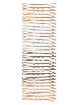 Accessorize London - Women Multi-Colour Kirby Clips (Pack Of 30)