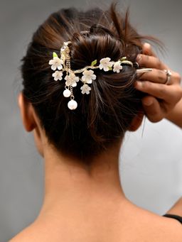 Silvermerc Designs - Gold Metal French Barrette Hair Accessory