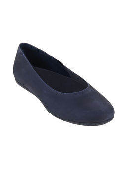 Catwalk - Women Casual Slip On Navy Blue Ballerinas