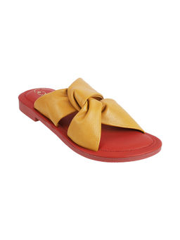 Catwalk - Women Casual Slip On Yellow Flats