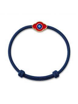 Isharya - Blue Clover Evil Eye Rakhi Bracelet