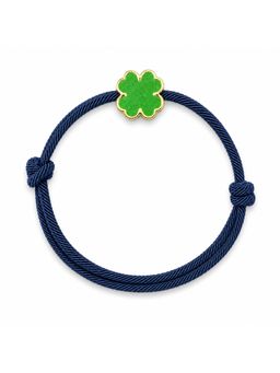 Isharya - Blue Green Clover Rakhi Bracelet