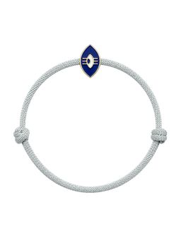 Isharya - Grey Visor Evil Eye Rakhi Bracelet