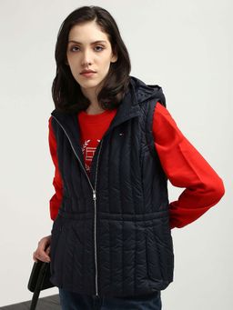 Tommy Hilfiger - FEMININE LW DOWN VEST Women Navy Blue Jacket