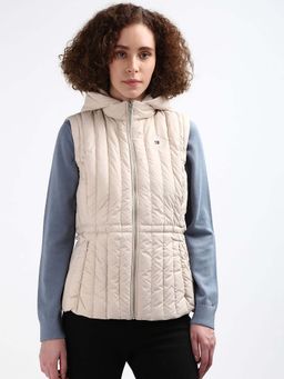 Tommy Hilfiger - FEMININE LW DOWN VEST Women Beige Jacket