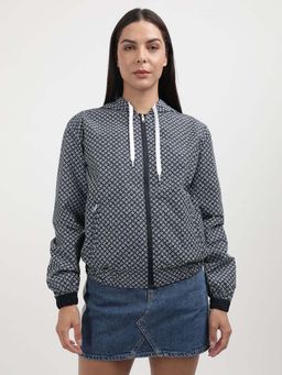 Tommy Hilfiger - FA 24 AMD REVERSIBLE WINDBREAK Women Black Jacket