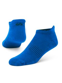 Dynamocks - Blue Solid Men Bamboo Ankle Length Socks - Free Size